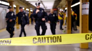 The attacker took off and the injured 38-year-old conductor continued on with her job for two stops, where she spotted officers at the 149 St-Grand Concourse station.
