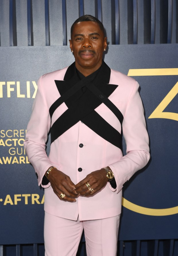 US actor Colman Domingo arrives for the 30th Annual Screen Actors Guild awards at the Shrine Auditorium in Los Angeles, February 24, 2024. (Photo by VALERIE MACON / AFP) (Photo by VALERIE MACON/AFP via Getty Images)