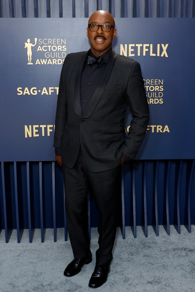 LOS ANGELES, CALIFORNIA - FEBRUARY 24: Courtney B. Vance, President and Chairman of the Board of the SAG-AFTRA Foundation, attends the 30th Annual Screen Actors Guild Awards at Shrine Auditorium and Expo Hall on February 24, 2024 in Los Angeles, California. (Photo by Frazer Harrison/Getty Images)