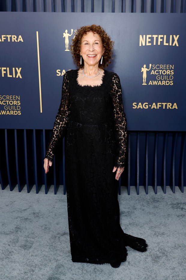 LOS ANGELES, CALIFORNIA - FEBRUARY 24: Rhea Perlman attends the 30th Annual Screen Actors Guild Awards at Shrine Auditorium and Expo Hall on February 24, 2024 in Los Angeles, California. (Photo by Frazer Harrison/Getty Images)