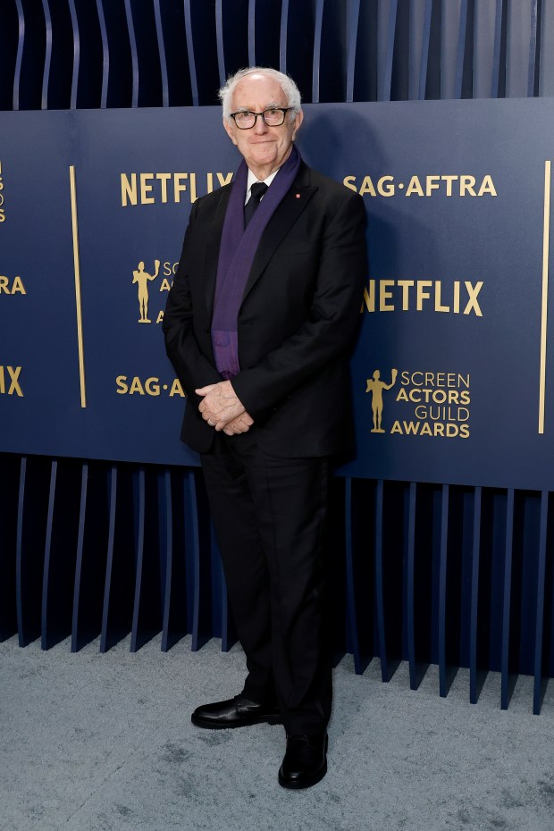 LOS ANGELES, CALIFORNIA - FEBRUARY 24: Jonathan Pryce attends the 30th Annual Screen Actors Guild Awards at Shrine Auditorium and Expo Hall on February 24, 2024 in Los Angeles, California. (Photo by Frazer Harrison/Getty Images)