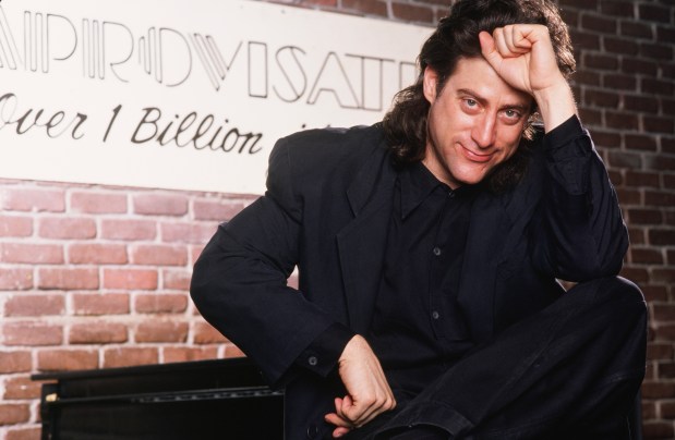 Comedian and actor Richard Lewis poses during a portrait session in Los Angeles in 1989. (Photo by George Rose/Getty Images)